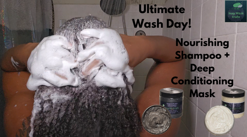 Luxurious Wash Day for Type 4 Hair: Whipped Wonder Shampoo & Twilight Tempest Mask!