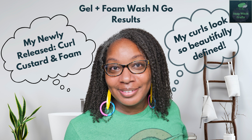 Wash Day Routine: Newly Released Curl Custard & Foam for Perfect Curls!