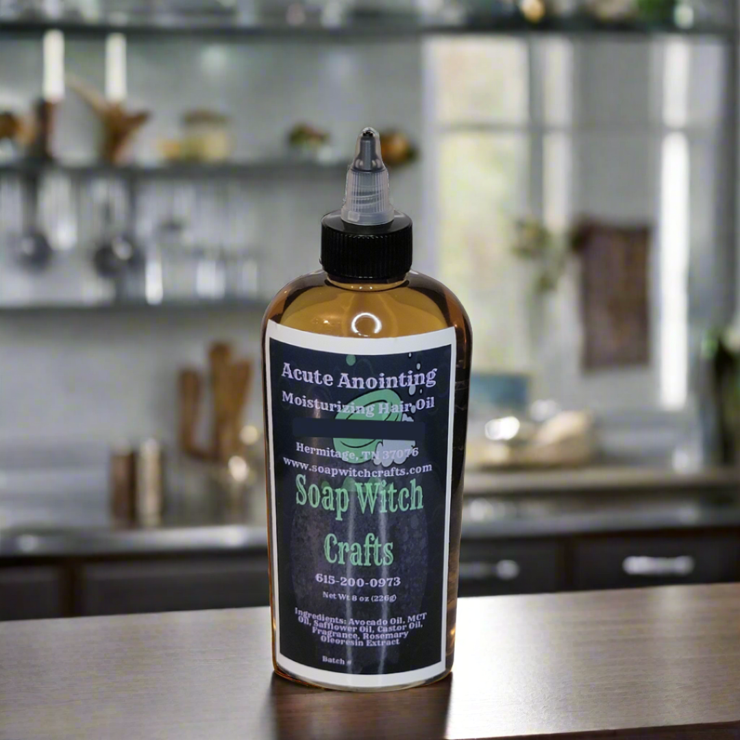 Acute Anointing Moisturizing Hair Oil - Apple Aroma