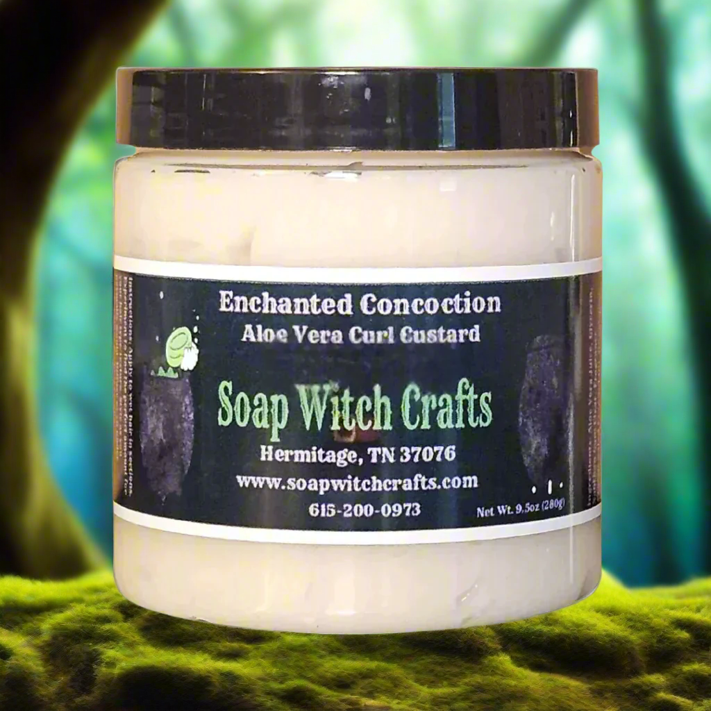 Enchanted Concoction Aloe Vera Curl Custard - Spearmint Eucalyptus