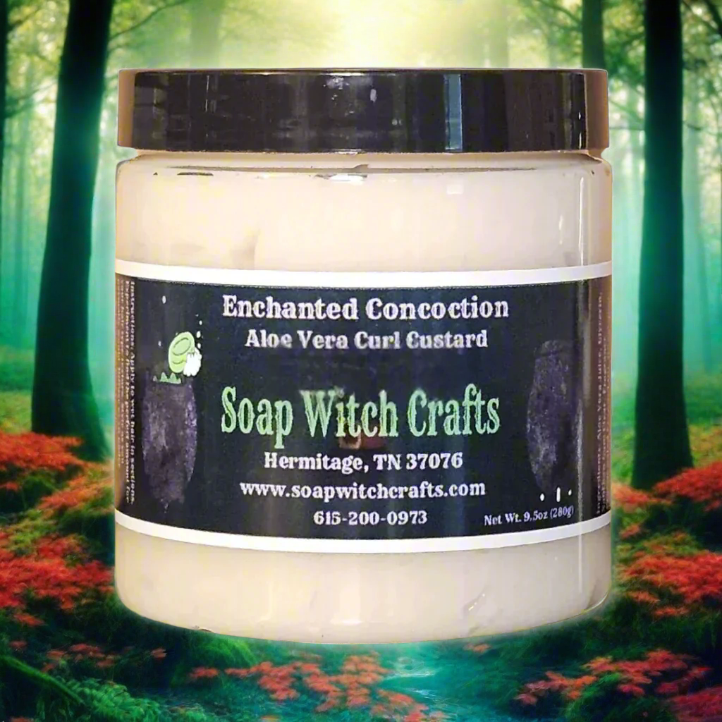 Enchanted Concoction Aloe Vera Curl Custard - Strawberry Patchouli