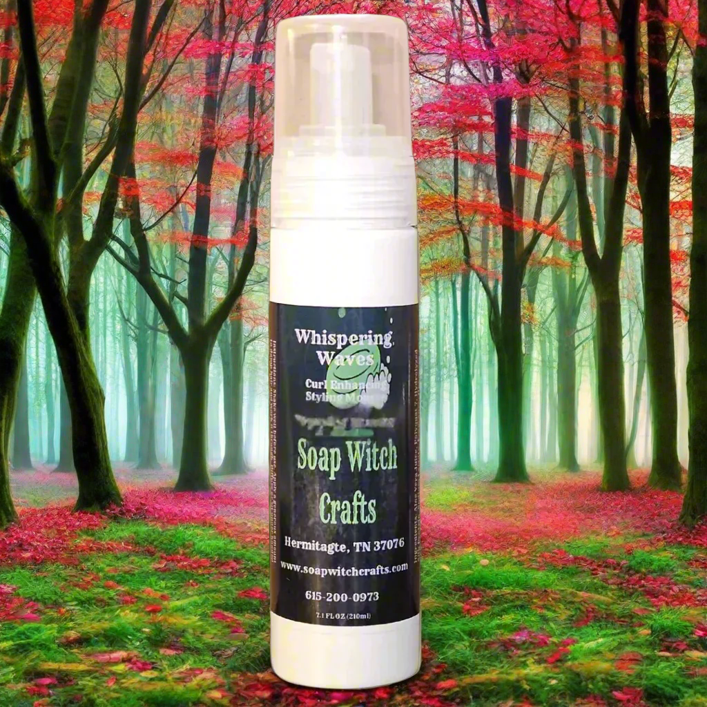 Whispering Waves Curl Enhancing Styling Mousse - Unscented